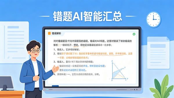 错题AI智能汇总