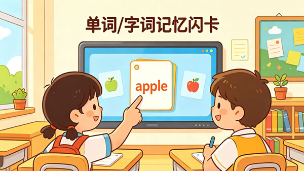 单词/字词记忆闪卡