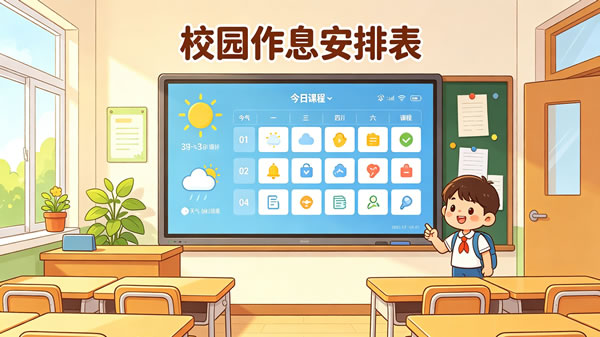 校园作息安排表