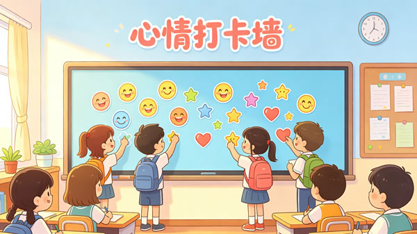 心情打卡墙